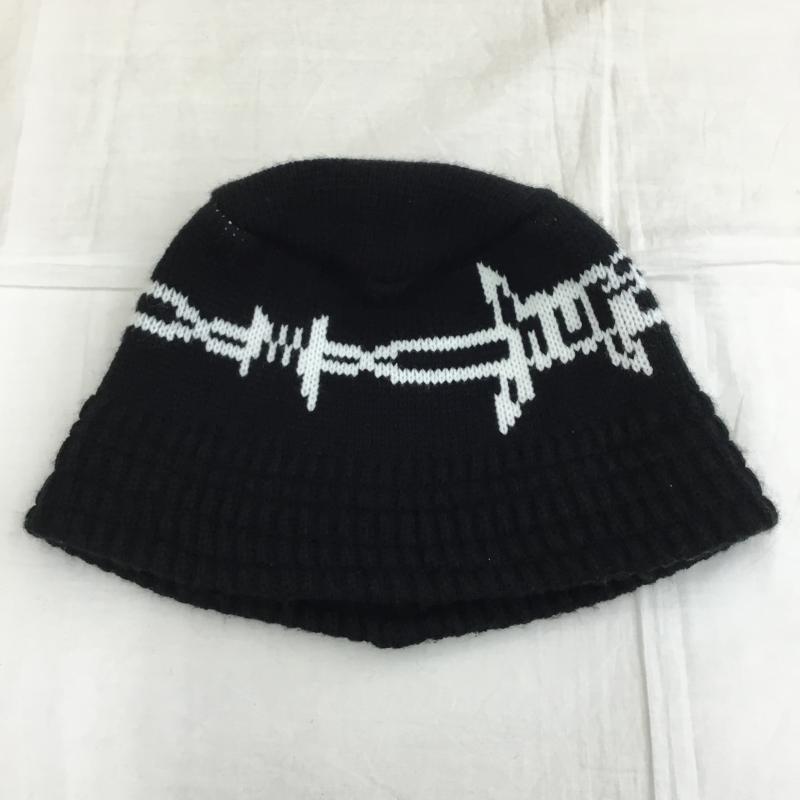 ハフ HUF 帽子 ハット BARBED WIRE KINT BUCKET HAT バケットハット FREE ロゴ、文字 黒 / ブラック /  メンズ USED 古着 中古 10136542