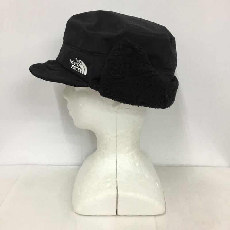 ザノースフェイス THE NORTH FACE 帽子 キャップ NN41518 ランバーキャップ 防寒キャップ ロゴ、文字 紺 / ネイビー /  メンズ USED 古着 中古 10130224