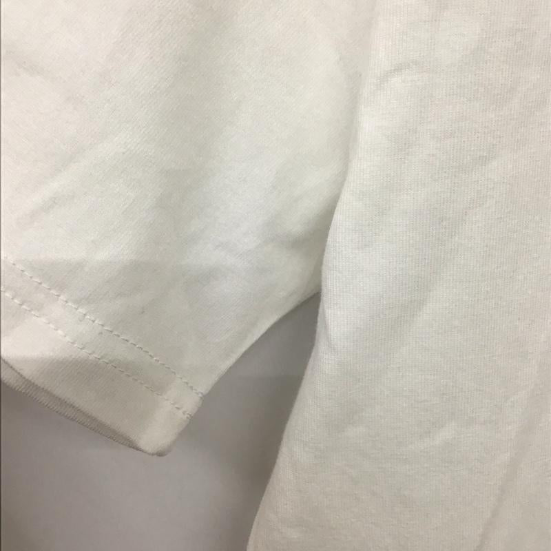 ステューシー STUSSY Tシャツ 半袖 半袖カットソー プリントTシャツ クルーネックカットソー L プリント 白 / ホワイト /  メンズ USED 古着 中古 10136249