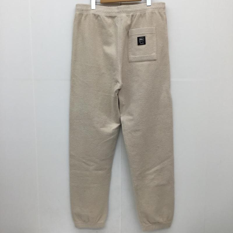 ブレインデット BRAIN DEAD パンツ サルエルパンツ スウェットパンツ L ワンポイント ベージュ / ベージュ /  メンズ USED 古着 中古 10129318