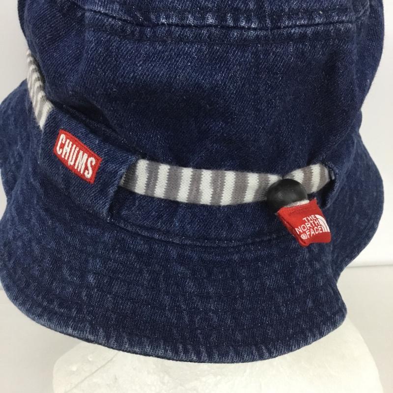 チャムス CHUMS 帽子 ハット NN80133 THE NORTH FACE デニム FREE ロゴ、文字 インディゴ / インディゴ /  メンズ USED 古着 中古 10130534