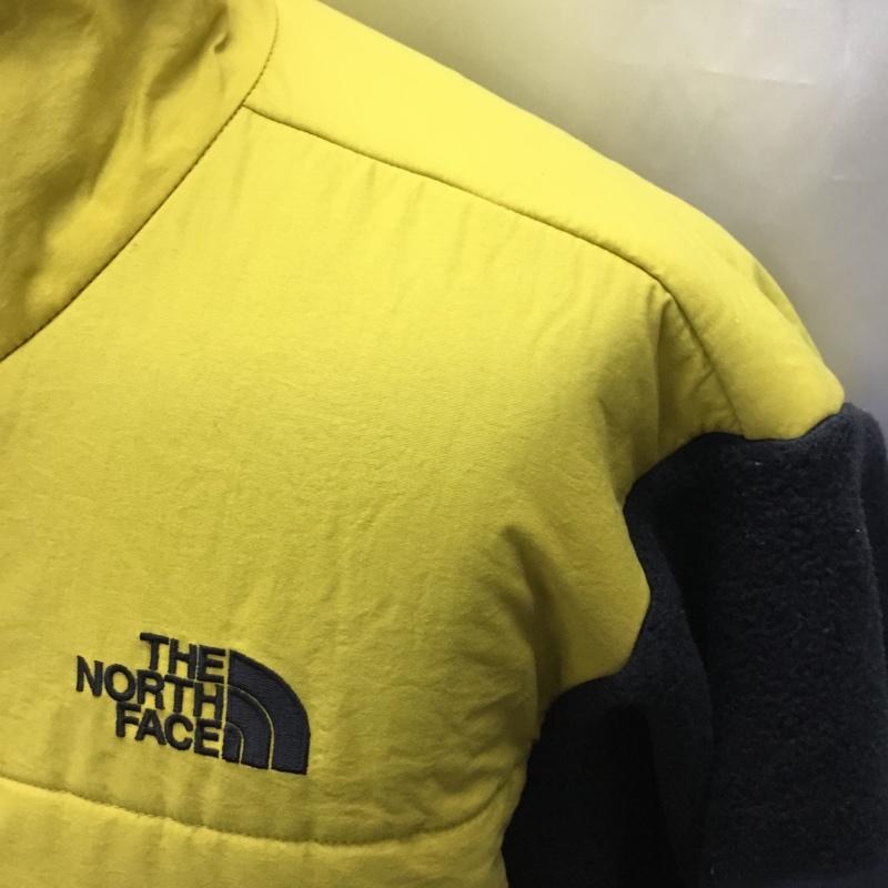 ザノースフェイス THE NORTH FACE ジャケット、上着 ジャケット、ブレザー na71831 フリースジャケット アウター ジップアップジャケット XL ロゴ、文字 黒 / ブラック / X 黄 / イエロー /  メンズ USED 古着 中古 10121475