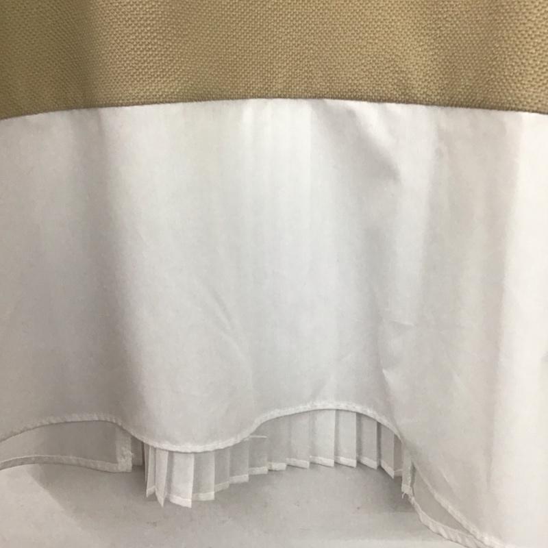 ザラ ZARA カットソー 長袖 タグ付 XL 無地 白 / ホワイト / X ベージュ / ベージュ /  レディース USED 古着 中古 10150062