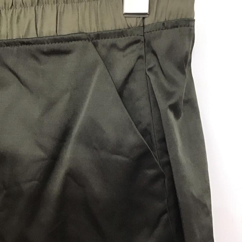 ザラ ZARA スカート ミニスカート XS 無地 カーキ / カーキ /  レディース USED 古着 中古 10139584