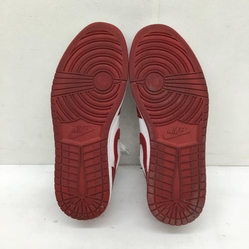 ナイキ NIKE スニーカー スニーカー AIR JORDAN 1 LOW 553558-611 28.5cm 赤 / レッド / X 白 / ホワイト /  メンズ USED 古着 中古 10120716