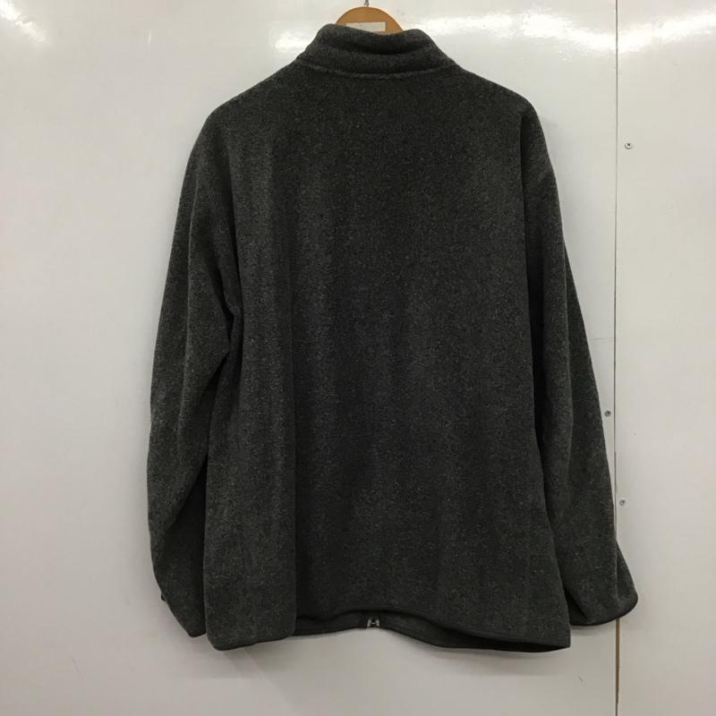 ユニクロ UNIQLO ジャケット、上着 ジャンパー、ブルゾン 347-072655 ジップアップジャケット フリースジャケット スタンドネック XL 無地 灰 / グレー /  メンズ USED 古着 中古 10148481