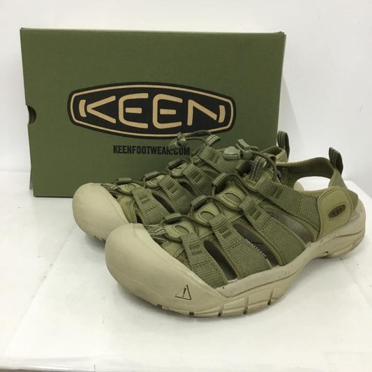 キーン KEEN サンダル サンダル 1028518 Newport H2 アウトドアシューズ 27cm 箱有 27.0cm ロゴ、文字 カーキ / カーキ /  メンズ USED 古着 中古 10134277