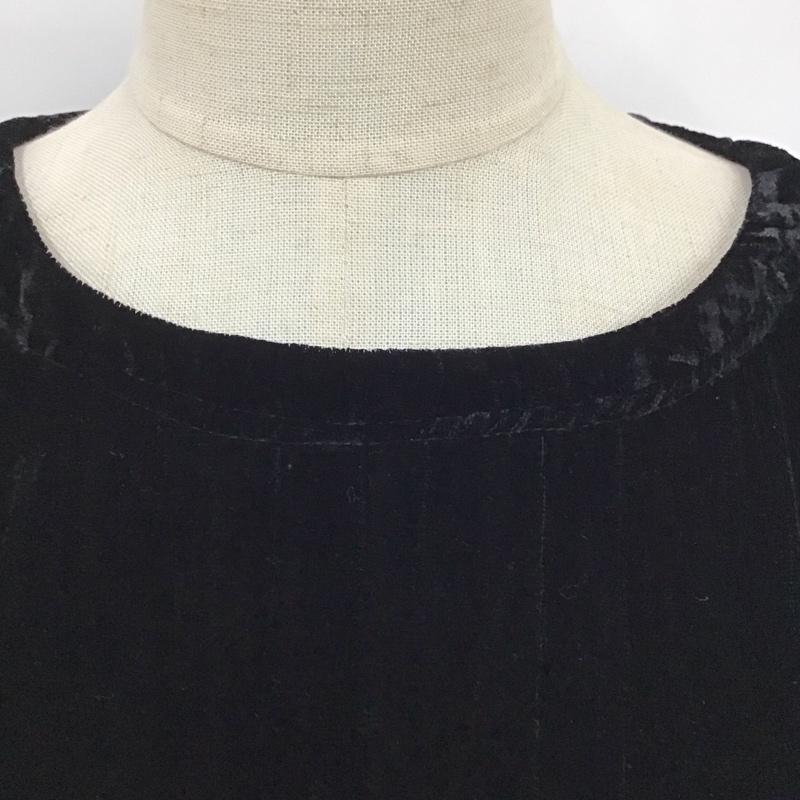 ザラ ZARA ワンピース ロングスカート 2731 324 800 ノースリーブ タグ付き XS 無地 黒 / ブラック /  レディース USED 古着 中古 10119622