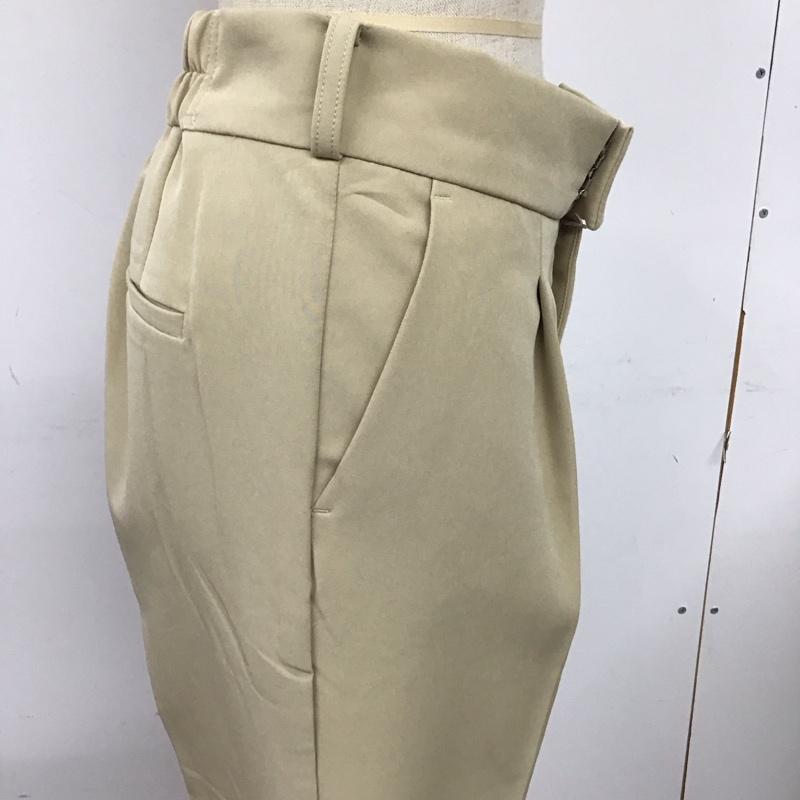 アズールバイマウジー AZUL BY MOUSSY ボトムス ボトムス 250GSB31-095C ヴィーナステーパードパンツ M 無地 ベージュ / ベージュ /  レディース USED 古着 中古 10121133