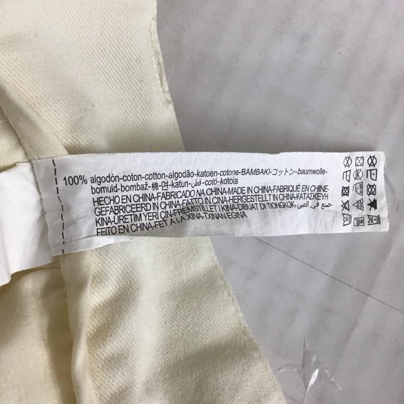 ザラ ZARA パンツ チノパン ワイドパンツ カジュアルパンツ チノパン 42 無地 白 / ホワイト /  メンズ USED 古着 中古 10107116