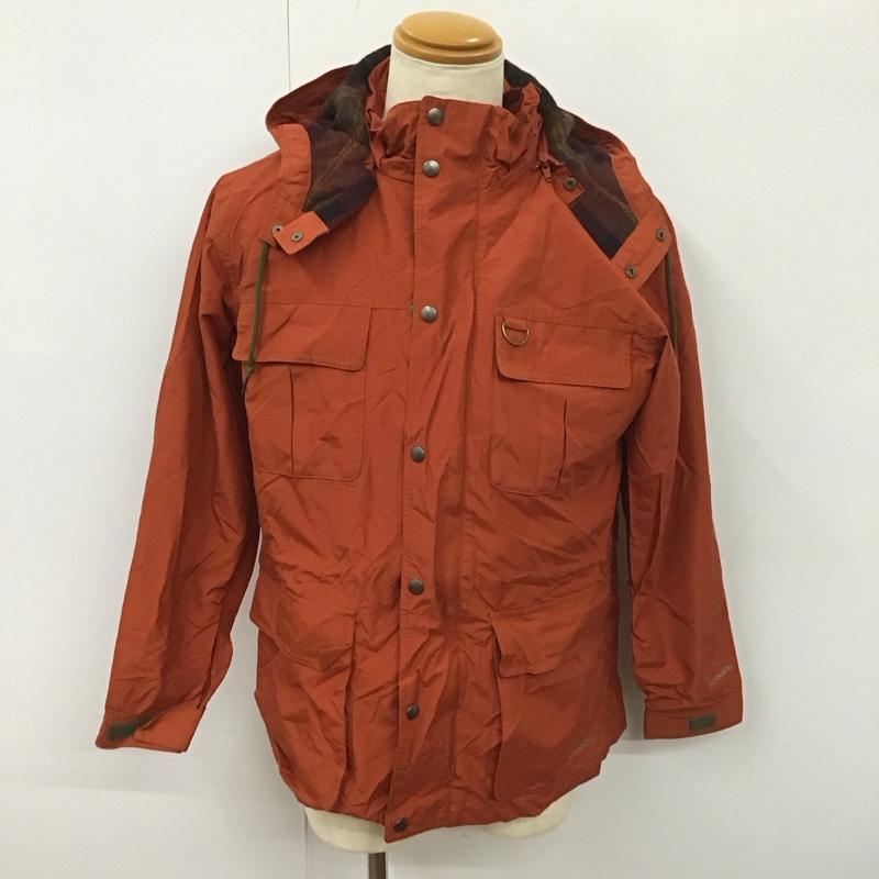 エディーバウアー Eddie Bauer ジャケット、上着 ジャンパー、ブルゾン ジップアップジャケット ジャンパー アウター パーカー M 無地 橙 / オレンジ /  メンズ USED 古着 中古 10112063