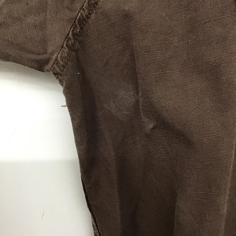 サマンサモスモス Samansa Mos2 ワンピース ロングスカート 1303845 リネン混ラグランワンピコート 長袖 FREE 無地 茶 / ブラウン /  レディース USED 古着 中古 10146418