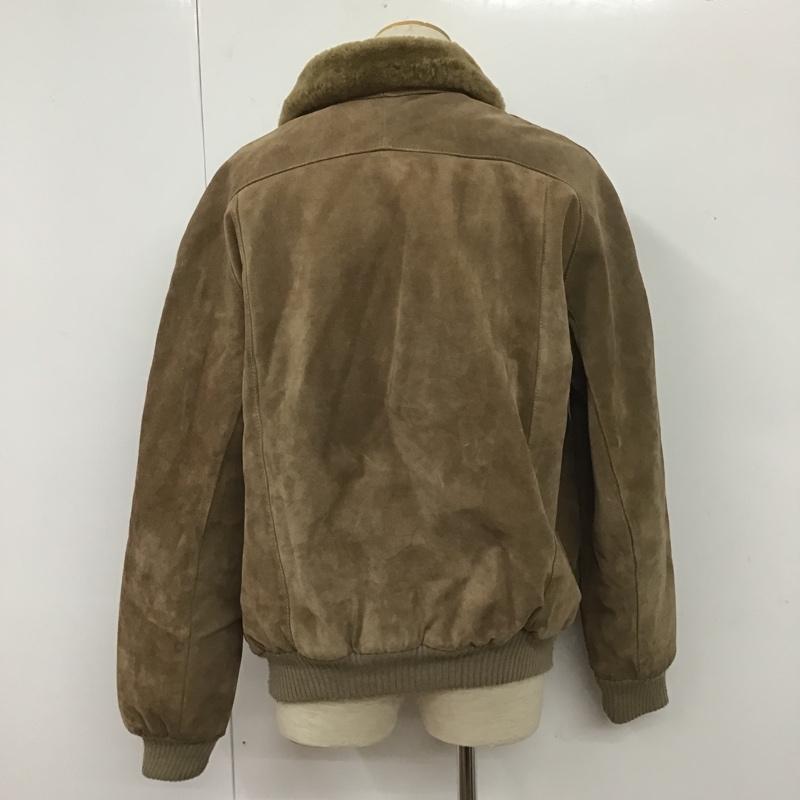 古着 USED ジャケット、上着 ジャケット、ブレザー ジップアップジャケット ジャンパー 古着 カジュアルジャケット アウター 50cm 無地 茶 / ブラウン /  メンズ USED 古着 中古 10105757