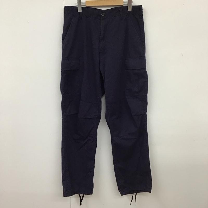 ロスコ ROTHCO パンツ ワークパンツ、ペインターパンツ カーゴパンツ カジュアルパンツ ワイドパンツ ワークパンツ ミリタリーパンツ M 無地 紺 / ネイビー /  メンズ USED 古着 中古 10111474