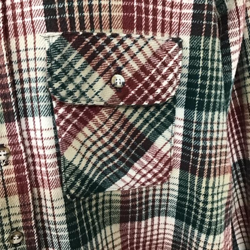 ファイブブラザー FIVE BROTHER シャツ、ブラウス 長袖 長袖シャツ チェックシャツ カラーシャツ 90s XXL チェック マルチカラー / マルチカラー /  メンズ USED 古着 中古 10127917