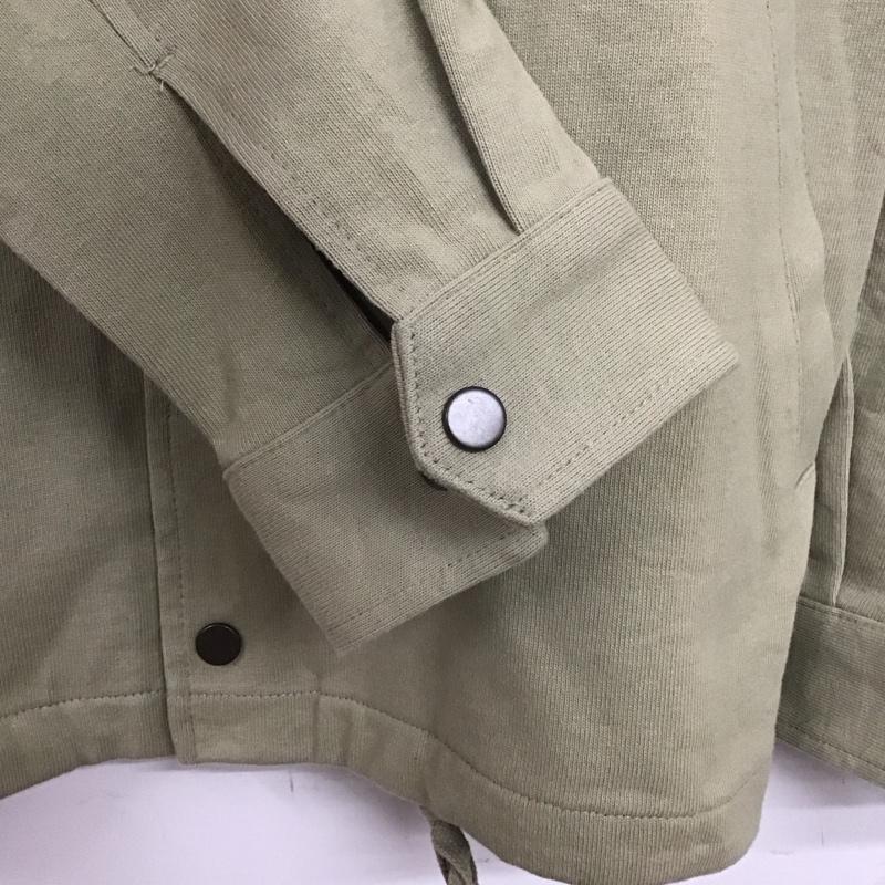 ビーミング バイ ビームス B:MING by BEAMS パーカー 長袖 長袖パーカー フロントボタン アウター S 無地 カーキ / カーキ /  メンズ USED 古着 中古 10144613