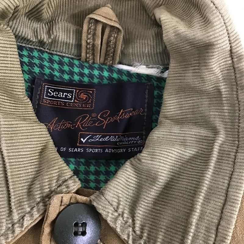 シアーズ SEARS ジャケット、上着 ジャンパー、ブルゾン 70s ハンティング 無地 ベージュ / ベージュ /  メンズ USED 古着 中古 10105683