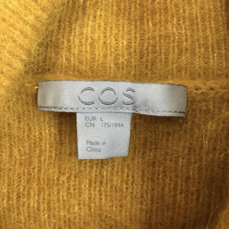 コス COS ニット、セーター 長袖 L 無地 マスタード / マスタード /  レディース USED 古着 中古 10139803