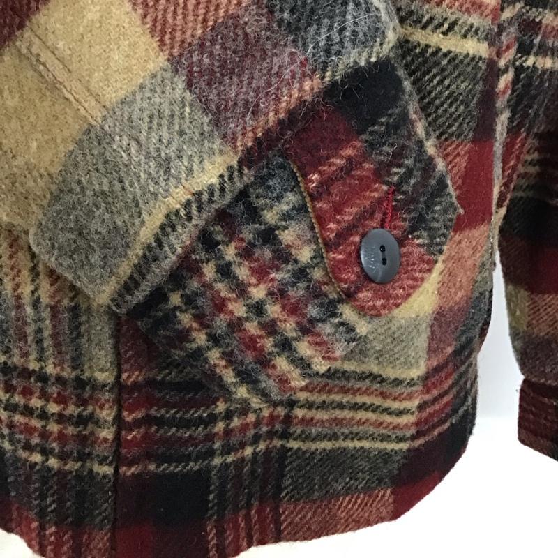 ウールリッチ WOOLRICH ジャケット、上着 ジャケット、ブレザー 90s asics社製 ジップアップジャケット チェックジャケット 古着 S チェック マルチカラー / マルチカラー /  メンズ USED 古着 中古 10123583