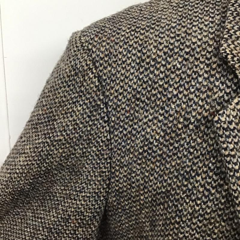 ハリスツイード HARRIS TWEED ジャケット、上着 ジャケット、ブレザー カジュアルジャケット カラージャケット ポケットジャケット アウター L 無地 マルチカラー / マルチカラー /  メンズ USED 古着 中古 10110363