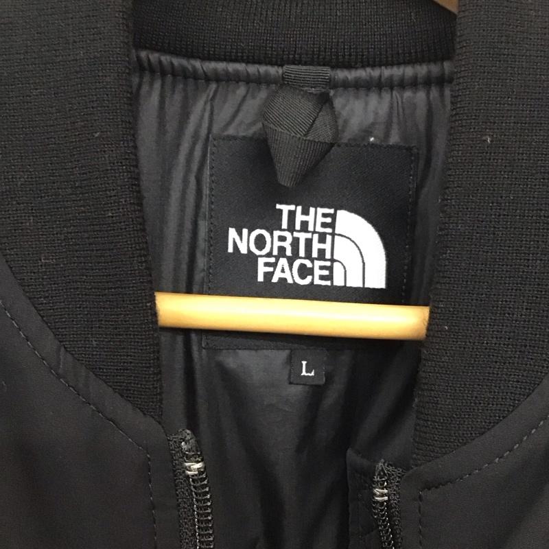 ザノースフェイス THE NORTH FACE ジャケット、上着 ジャンパー、ブルゾン ny82132 Insulation Bomber Jacket L ロゴ、文字 黒 / ブラック /  メンズ USED 古着 中古 10130894