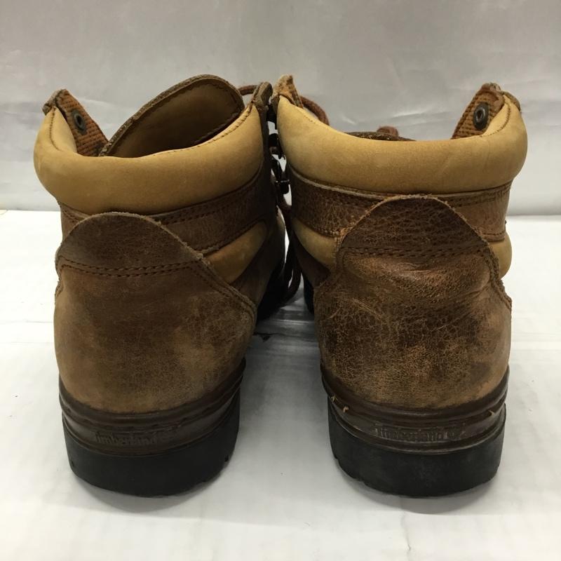 ティンバーランド Timberland ブーツ ショートブーツ 69355 8.5M ワンポイント 茶 / ブラウン /  メンズ USED 古着 中古 10119641