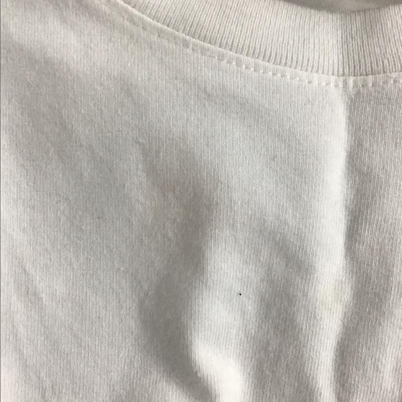 ステューシー STUSSY Tシャツ 半袖 半袖カットソー プリントTシャツ クルーネックカットソー XL ロゴ、文字 白 / ホワイト /  メンズ USED 古着 中古 10136248