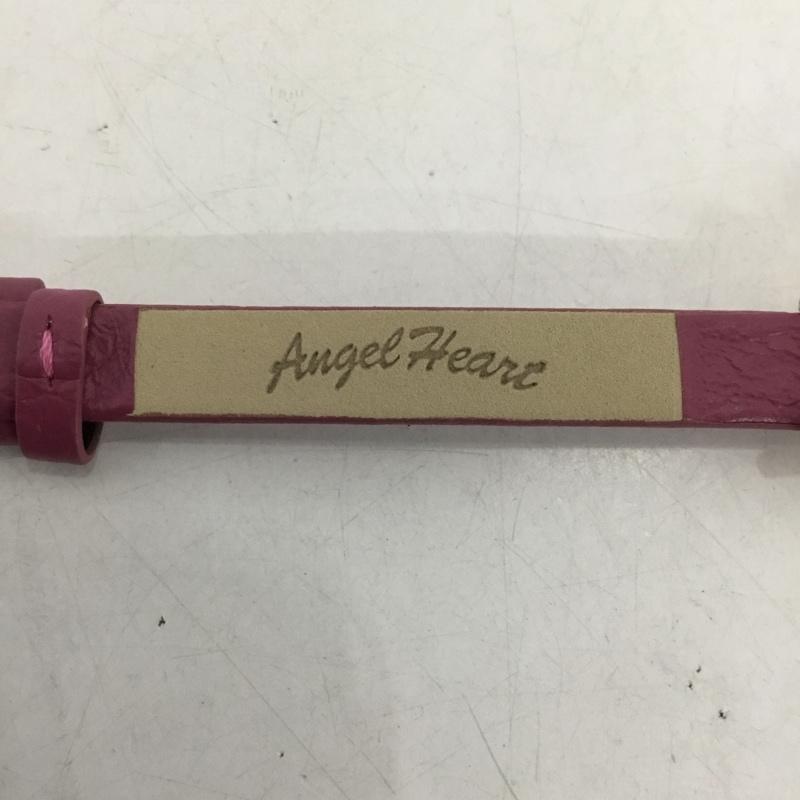 エンジェルハート ANGEL HEART 腕時計 アナログ（クォーツ式） ET21 レザーベルト ロゴ、文字 紫 / パープル /  レディース USED 古着 中古 10135236