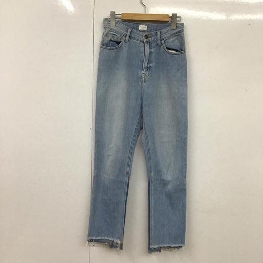 アーバンリサーチドアーズ URBAN RESEARCH DOORS パンツ デニム、ジーンズ デニムパンツ スリムパンツ ジーンズ 36インチ 無地 インディゴ / インディゴ /  レディース USED 古着 中古 10117410