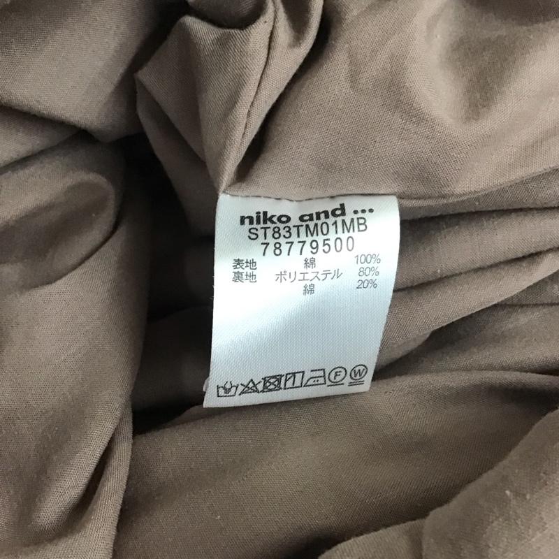 ニコアンド niko and... スカート ロングスカート ST83TM01MB ティアード M ストライプ マルチカラー / マルチカラー /  レディース USED 古着 中古 10112133