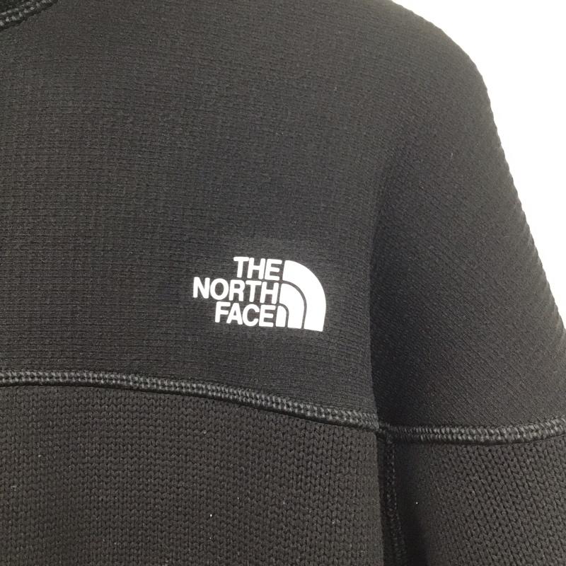 ザノースフェイス THE NORTH FACE ジャケット、上着 ジャケット、ブレザー NT61808 マウンテンテックセーター ジップアップジャケット XL ロゴ、文字 黒 / ブラック /  メンズ USED 古着 中古 10131965