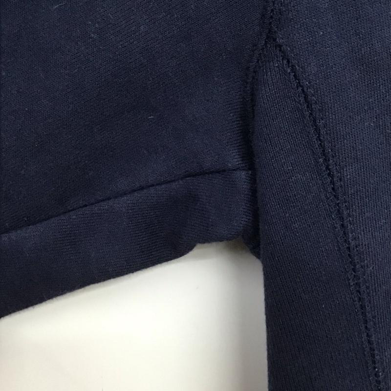 トミー TOMMY トレーナー 長袖 0913805 スウェット裏起毛 星 ワッペン M ロゴ、文字 紺 / ネイビー /  メンズ USED 古着 中古 10140256