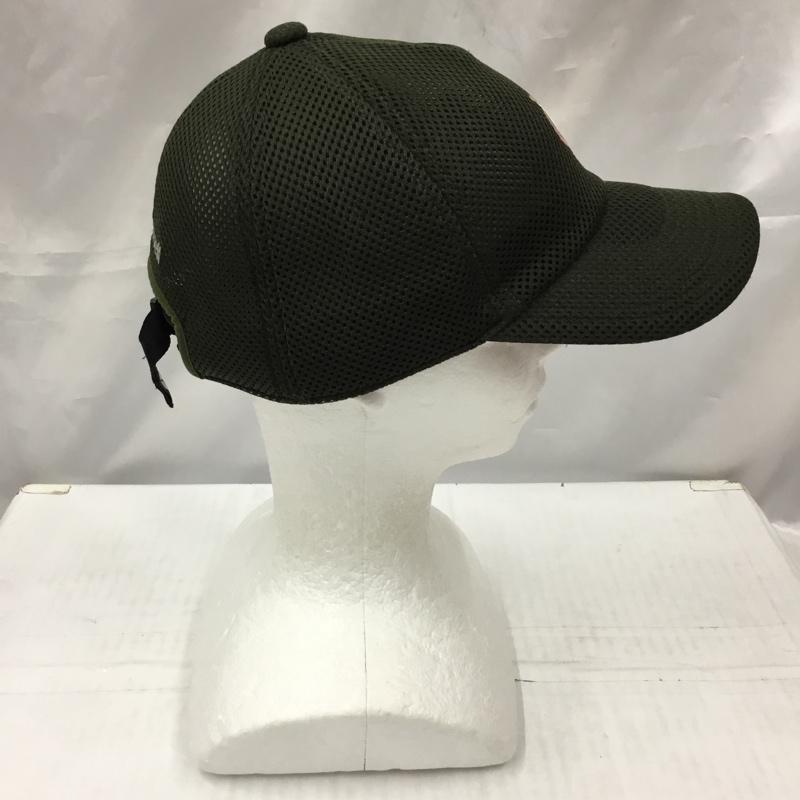 モンベル mont-bell 帽子 キャップ 1118105 3Dメッシュキャップ バックロゴ JARE 64th ロゴ、文字 カーキ / カーキ /  メンズ USED 古着 中古 10105741