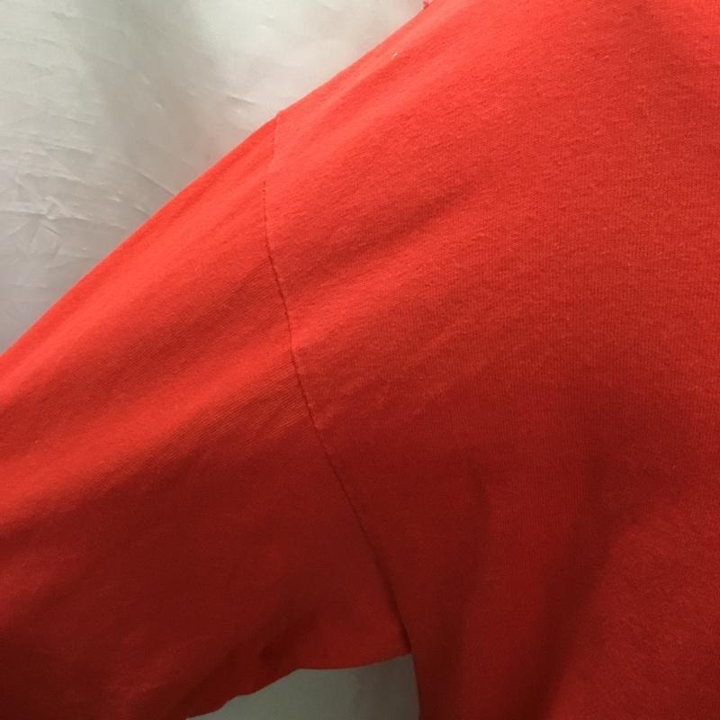 ハイウェイ HWY Tシャツ 長袖 CHROME LS TSHIRT スリーブプリント XL ロゴ、文字 赤 / レッド /  メンズ USED 古着 中古 10118950