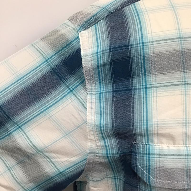 エディーバウアー Eddie Bauer シャツ、ブラウス 半袖 半袖シャツ カラーシャツ 半袖カットソー チェックシャツ L 総柄 マルチカラー / マルチカラー /  メンズ USED 古着 中古 10115304