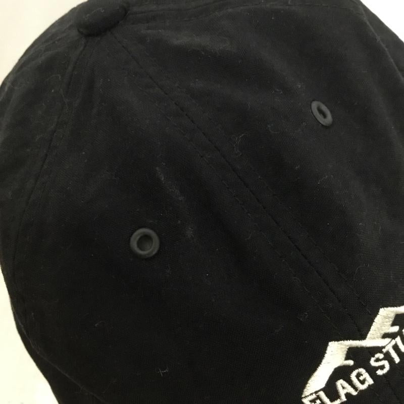 フラグスタフ FLAGSTUFF 帽子 キャップ 20SS-FS-72 ナイロン FREE ロゴ、文字 黒 / ブラック /  メンズ USED 古着 中古 10124146