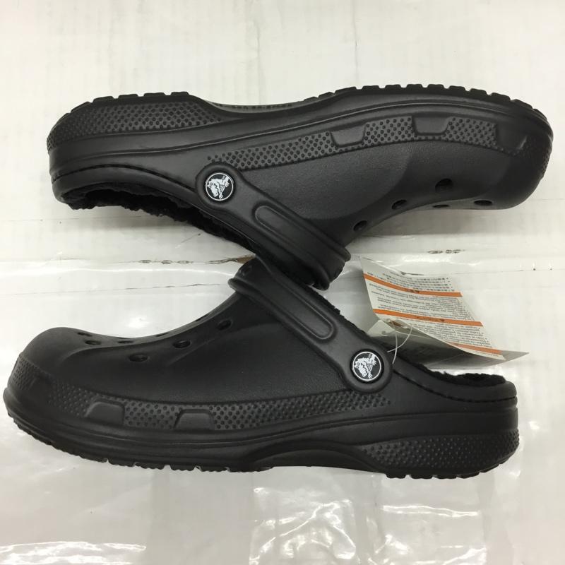 クロックス crocs シューズ シューズ Ralen lined Clog 16244-22ｚ 25.0cm 無地 黒 / ブラック /  メンズ USED 古着 中古 10119374