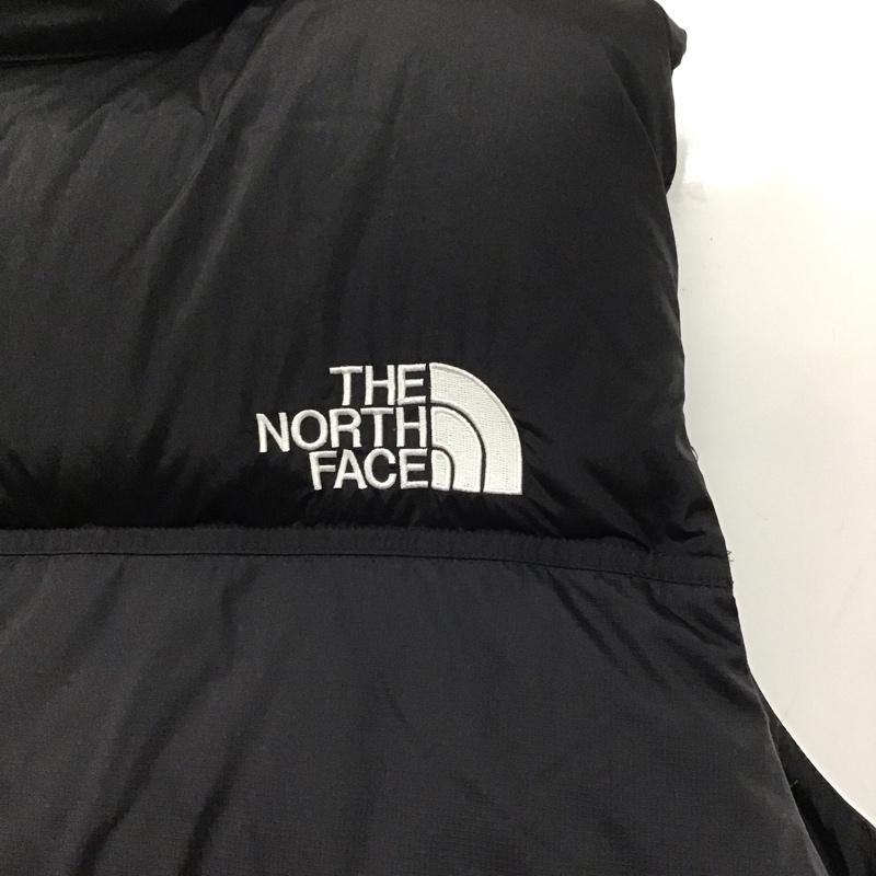 ザノースフェイス THE NORTH FACE ベスト ベスト nd92338 ヌプシベスト ジップアップベスト L ロゴ、文字 黒 / ブラック /  メンズ USED 古着 中古 10145318