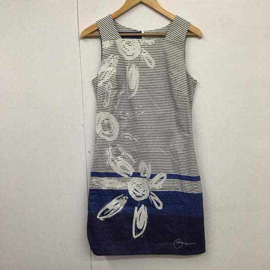 デシグアル Desigual ワンピース ひざ丈スカート M41V2065 ノースリーブ 38 総柄 マルチカラー / マルチカラー /  レディース USED 古着 中古 10131096