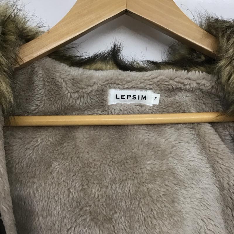 レプシィム LEPSIM コート コート一般 LP170147SB ママコート　マタニティ　インナーボアモッズコート FREE 無地 カーキ / カーキ /  レディース USED 古着 中古 10145032