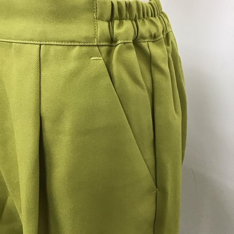 フリークスストア FREAK S STORE パンツ ワークパンツ、ペインターパンツ スラックスパンツ ワイドパンツ カジュアルパンツ センタータックパンツ M 無地 緑 / グリーン /  レディース USED 古着 中古 10114475