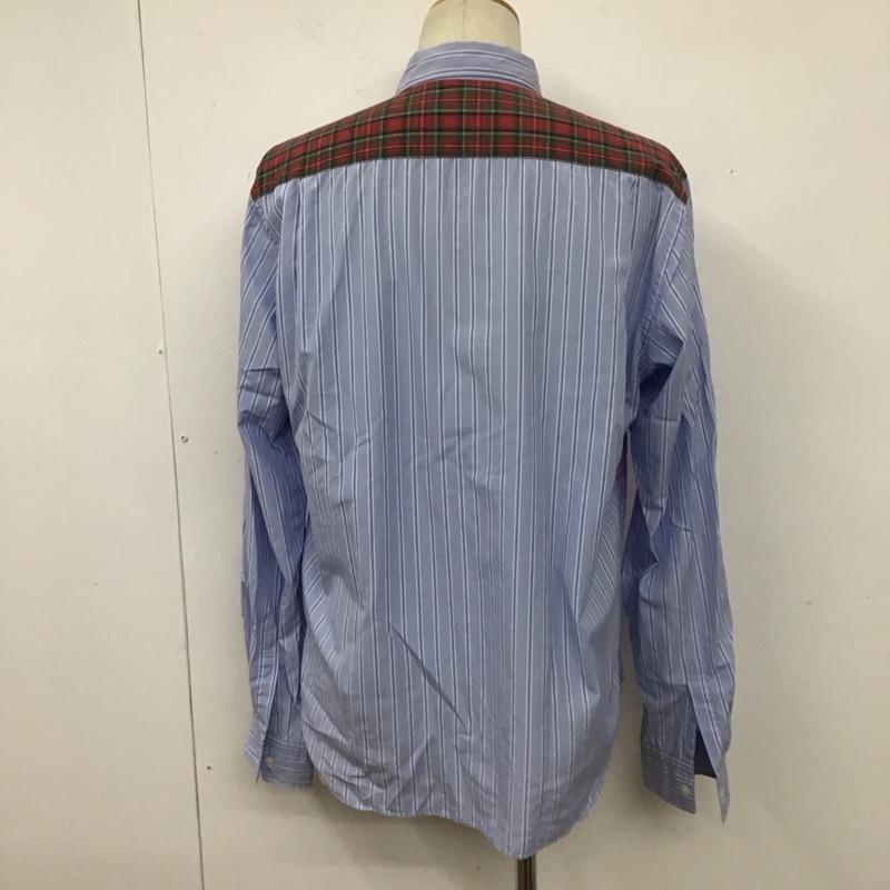 コムデギャルソンオム COMME des GARCONS HOMME シャツ、ブラウス 長袖 長袖シャツ カジュアルシャツ カラーシャツ ストライプシャツ L ストライプ マルチカラー / マルチカラー /  メンズ USED 古着 中古 10110207