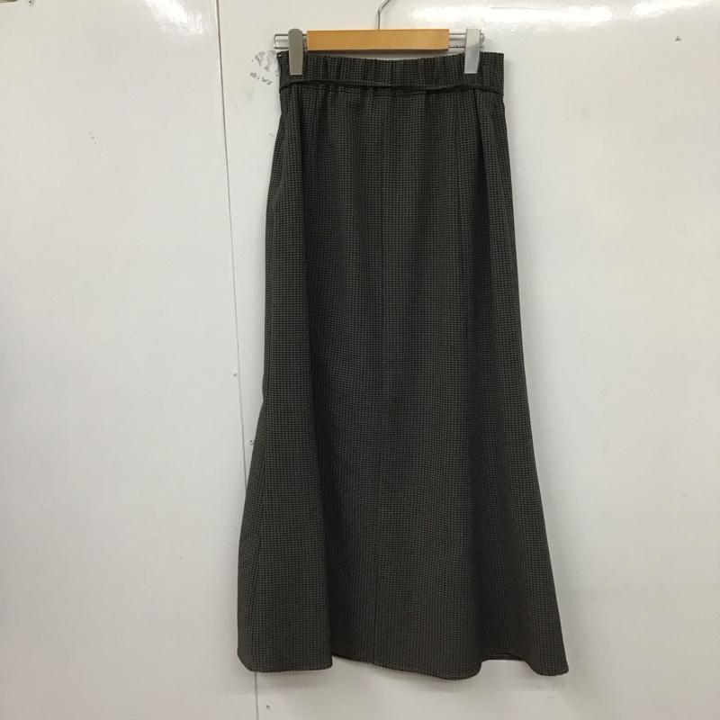 ローリーズファーム LOWRYS FARM スカート ロングスカート M チェック マルチカラー / マルチカラー /  レディース USED 古着 中古 10129528