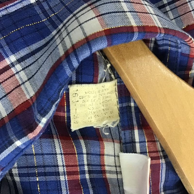 古着 USED シャツ、ブラウス 長袖 長袖シャツ チェックシャツ カラーシャツ ウエスタンシャツ チェック マルチカラー / マルチカラー /  メンズ USED 古着 中古 10139482