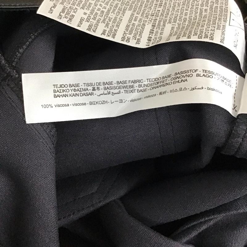 ザラ ZARA ボトムス ボトムス 8574 227 800 フェイクレザーパンツ 38 無地 黒 / ブラック /  レディース USED 古着 中古 10120867