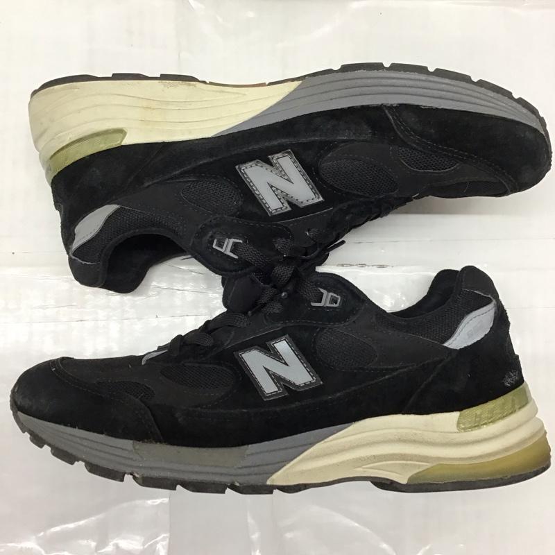 ニューバランス New Balance スニーカー スニーカー M992BL USA製 28cm 箱有 28.0cm ロゴ、文字 黒 / ブラック /  メンズ USED 古着 中古 10121227