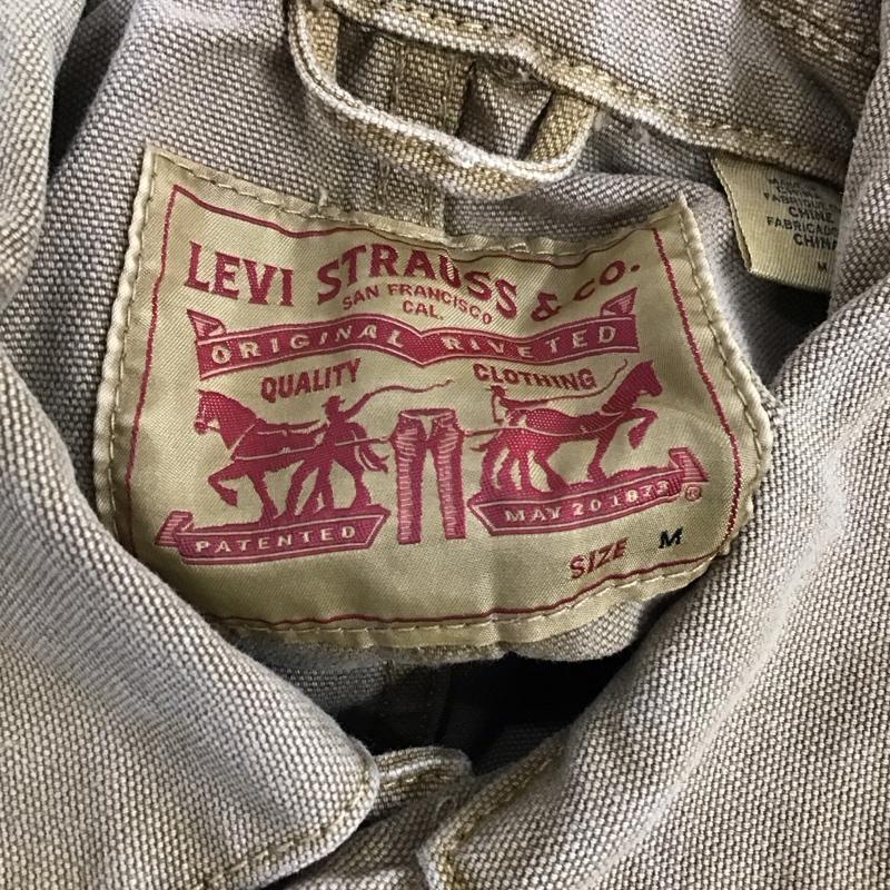 リーバイス Levi s ジャケット、上着 ジャケット、ブレザー pc9-29655-0003 カバーオール M 無地 ベージュ / ベージュ /  メンズ USED 古着 中古 10123489