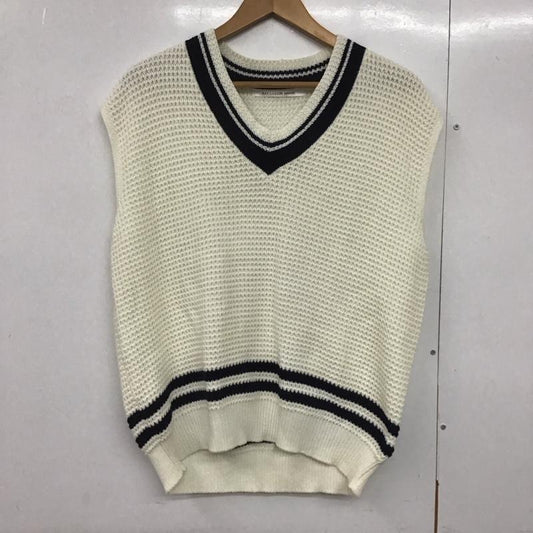 レイカズンフェバリ RAY CASSIN FAVORI ベスト ベスト FREE 無地 白 / ホワイト /  レディース USED 古着 中古 10144043