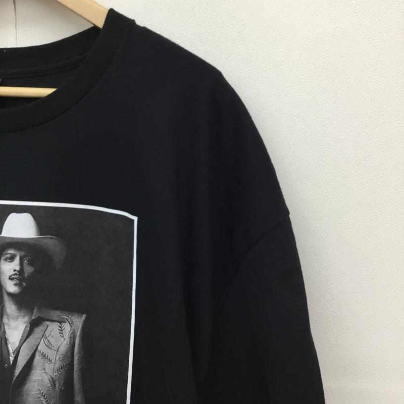 ユーズドクロージング used clothes Tシャツ 半袖 DIE WITH A SMILE Lady gaga Bruno mars XXL プリント 黒 / ブラック /  メンズ USED 古着 中古 10127274