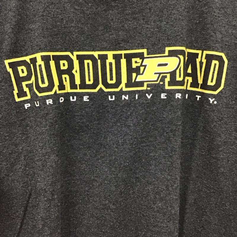 チャンピオン Champion Tシャツ 半袖 半袖カットソー プリントTシャツ クルーネックカットソー XXL プリント 灰 / グレー /  メンズ USED 古着 中古 10131233